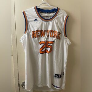 adidas New York Knicks Basketball Jersey NBA Derrick ROSE SIZE XL